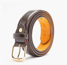 One Inch Bonded Leather Belt - AA007